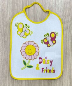 Bavetta grande plastificata neonata Roby baby