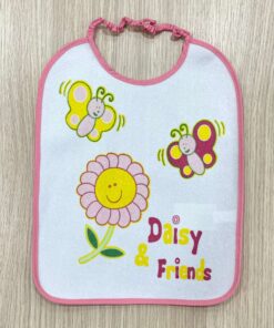 Bavetta grande plastificata neonata Roby baby