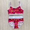 Coordinato bralette e slip bambina Art.439 Jadea