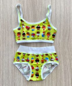 Coordinato bralette e slip bambina Art.439 Jadea