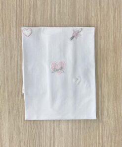 Copertina culla/carrozzina neonata in cotone Gianfranca