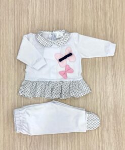 Vestina due pezzi in cotone Gianfranca