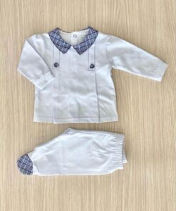 Completino due pezzi in cotone CL4401 Le Chicche