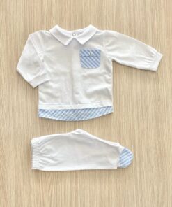 Completino due pezzi in cotone CL4460 Le Chicche