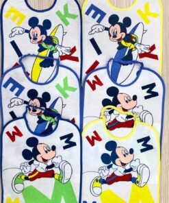 6 pack di bavette WD 9608 Disney
