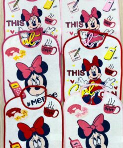 6 pack di bavette WD 9605 Disney