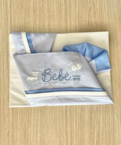 Set lenzuolino culla/carrozzina neonato EC 1878 Bruco Bruco