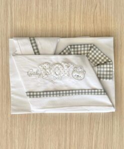 Set lenzuolino Next to me neonato EX 1894 Bruco Bruco