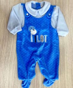 Tutina intera neonato Pastello