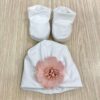 Cappellino e babbucce neonata Hophoplà