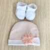 Cappellino e babbucce neonata Hophoplà