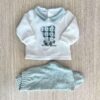 Completino due pezzi neonato I Do