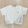 T-shirt cropped bambina/ragazza LIU•JO