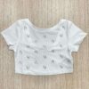 T-shirt cropped bambina/ragazza LIU•JO