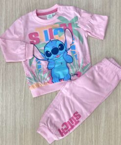 Pigiama due pezzi bambina Stitch Disney