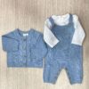 Salopette tre pezzi neonato iDO