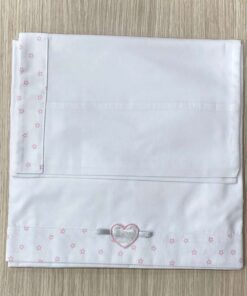 Set lenzuolino culla/carrozzina Gianfranca