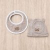 Set cappellino+bavaglino neonato iDO